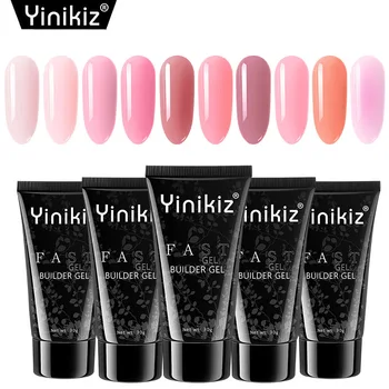 Yinikiz 30g Akryl Gel Hurtigt UV-Builder Gel 19 Farver Udvidelse Fingernegle Jelly Gel Uv-Led-Soak-Off Nail Gel Polish