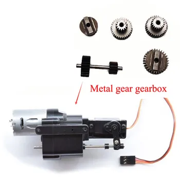 Udskiftning af Plastik /Metal Gear Gearkasse Opgradere Motor for WPL B14 B16 B36 C24 C34 4WD 6WD RC Bil DIY Ændring Dele
