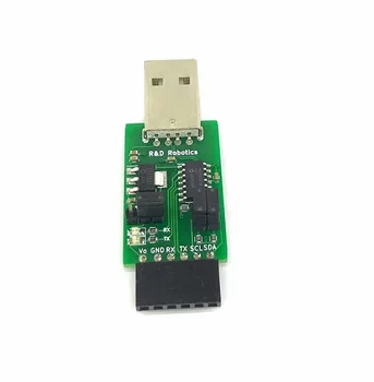 USB-I2C og UART TTL-Omformer Modul MCP2221