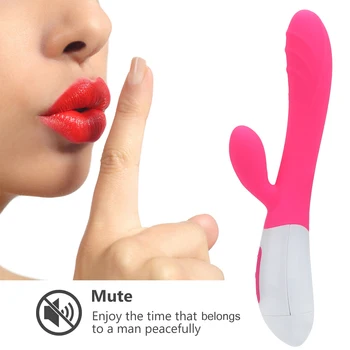 OLO 12 Frekvens Dildo Vibrator-G-spot Massage Sex Legetøj til Kvinder Voksen Produkt Dual Vibration Silicone Klitoris Stimulering