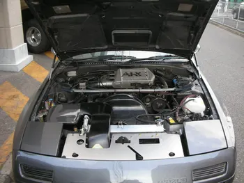 For 1985-1992 Mazda RX-7 FC3S coupe Forreste Motorhjelm Hood Ændre gasfjedre Carbon Fiber Foråret Spjæld Lift Støtte Absorber