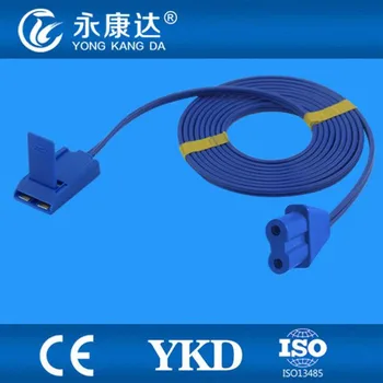 5PCS/Masse Kompatibel to-huls stik til negative plade-kabel 3 m Gratis fragt