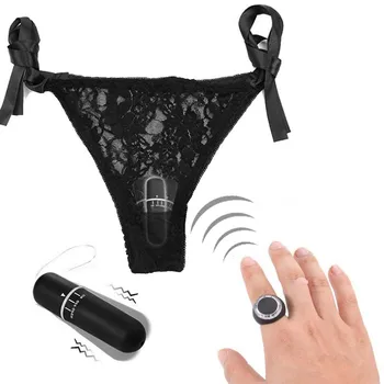 Fjernbetjeningen Klitoris Stimulator Trusser med Vibrator Wireless USB-Opladning, Strap On Vibrator Masturbator Sex Legetøj Til Kvinder
