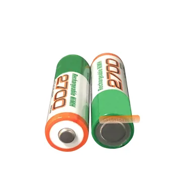 12pcs/masse Originalt genopladeligt batteri af AA-2700 mAh ni-mh 1,2 v AA batterier