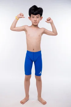 HXBY Professionel Børn Badetøj, Drenge Badedragt Herre Svømme Kuffert Drengen Badebukser Til Børn Badedragt Mænd Swimwear Badeshorts