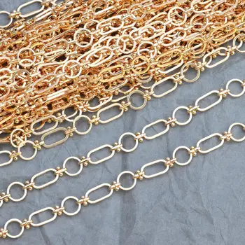 Assoonas C53,18K guld kæde,smykker, tilbehør,smykker resultater,charme,made hand,smykker at gøre,diy-øreringe, vedhæng,50cm/masse