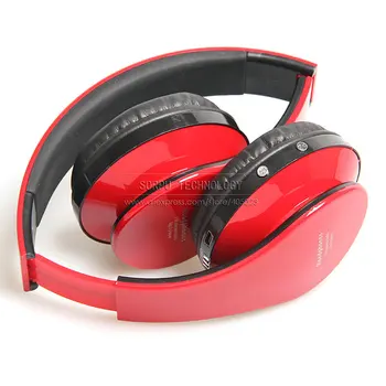 EB203 Super Bas, Stereo Bluetooth Headset HiFi Trådløse Hovedtelefoner Med Mikrofon, FM-Radio, TF Card Player