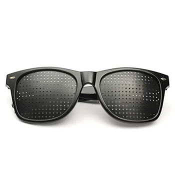 XojoX Mænd Kvinder Justere vision Pin hul Solbriller Drenge Piger Anti-nærsynethed Briller Øje Motion Syn Forbedre Anti-træthed Mænd