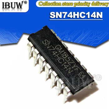 100PCS SN74HC14N DIP14 SN74HC14 74HC14N 74HC14 DIP IC-Integreret