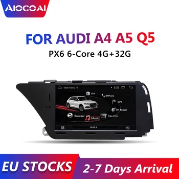 AUDI A4/Q5 Android-system 6-core 4G+32G Bil, Multimedier Til AUDI A4/A5/S5/Q5 hovedenheden IPS WIFI Bluetooth