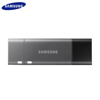 Samsung DUO Plus USB 3.1 Flash Drive 32GB, 64GB 128GB 256GB Metal Type C-Hukommelse USB-Stick Pendrive til smartphone, tablet, computer