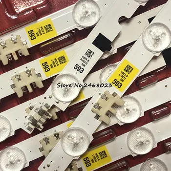 LED strip 9+7 lysdioder for D2GE-500SCA-R3 D2GE-500SCB-R3 2013SVS50F R+L BN41-02028A UN50F6300 HF500BGA-B1 UE50F6200 UE50F6400