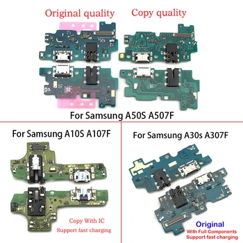 10stk/Masse,Dock-Stik, Micro USB Oplader Opladning Port Flex Kabel yrelsen For Samsung A10S A20S A20E A30S A50S A70S M30S A70s