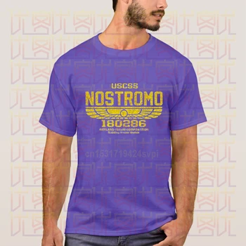 USCSS Nostromo Alien Film Logo Tøj Populære Crewneck T-Shirt Er Bomuld t-Shirts Homme, Tops Tees S-4XL Mænd og Kvinder Udskriv