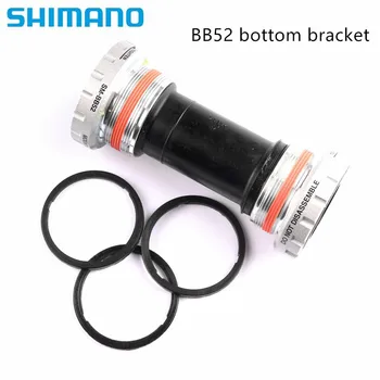 Shimano Deore BSA BB52 68/73mm krankboks MT500 89.5/92 mm Tryk BB sort MTB Hollowtech II Lejets Sølv