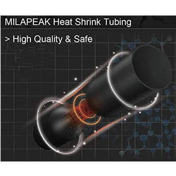 127pcs+164pcs Heat Shrink Tube Kit Faldende Diverse Polyolefin Isolering Manchetter Varme Formindske Slangesættet Wire Kabel-Sæt