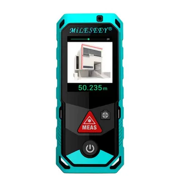 MILESEEY P7 80M, 100M 150M 200M Bluetooth Laser Afstandsmåler med Roterende Touch Screen Laser Meter med Kamera Punkt Finder