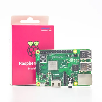 Original Raspberry Pi 3 Model B + Raspberry Pi Raspberry Pi3 B Plus 1,4 GHz quad-core 64-bit-Med WiFi og Bluetooth element 14 E14