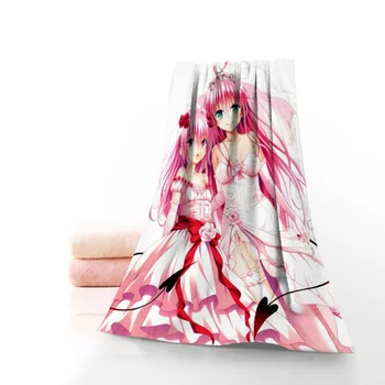 Sexet Anime Piger Håndklæder Microfiber Stof Håndklæder, Rejser,Strand,FaceTowel Brugerdefinerede Kreativ Håndklæde Størrelse 35X75cm ,70X140cm