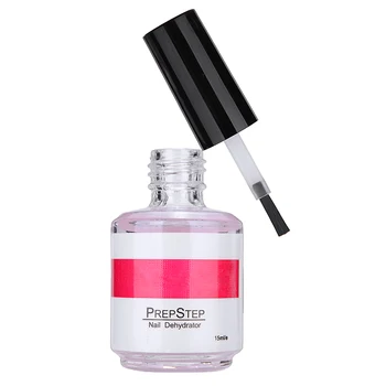 15 ml Søm PrepStep Dehydrator Primer Bond Desinfektion Nail Art Polish PH-Kit Lag Primer Neglelak, Manicure Balancing Flydende