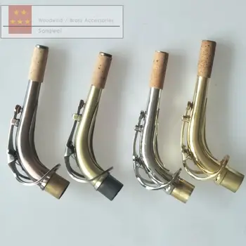 Eb-Alto sax hals Messing Materiale 24,5 mm Saxofon