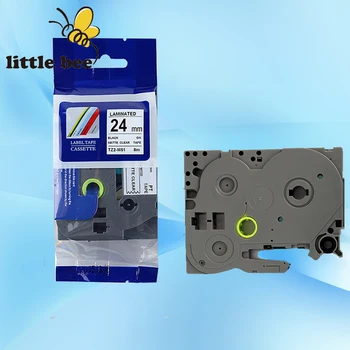 1pc TZe-M51 Kompatibel Label Tape til Brother TZeM51 TZ-M51 TZM51 sort på Mat Klar (0.94 tommer 1/1inch 24mm) 8m