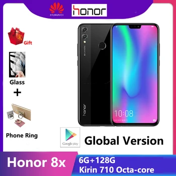 Huawei Honor 8X Mobiltelefoner 6,5 tommer Smartphone FHD Skærm Telefonen Kirin 710 Fingeraftryk 20.0 MP+16.0 Mp brugt
