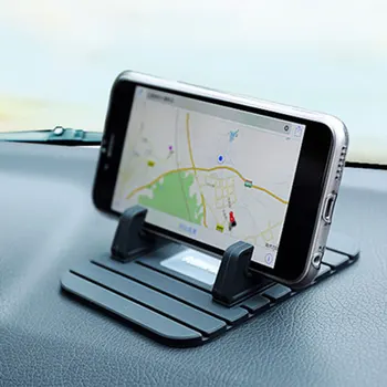 Universal Silikone Bil telefonholder, der er skridsikker gummimåtte Dashboard Mount Holder Stand holder Til iPhone Samsung Xiaomi Huawei
