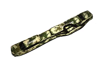 Fiskeri tilfælde, spinning tilfælde, Stang tilfælde, dobbelt lag Weiyang camouflage green med metal stel, 110-150 cm
