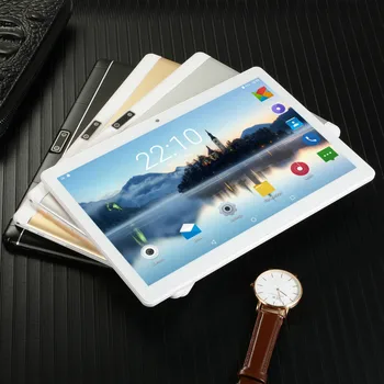2021 nye tablet 6G+64G Android 8.0 WiFi Tablet-PC med Dual SIM Dual Camera Bag 5.0 MP IPS Bluetooth, WiFi android tablet-russisk