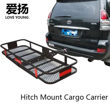 Elsker Unge SUV cross-country ændring bil bageste bagage ramme hitch montere bagagebærer/Trailer rammen Om bord cargo rack