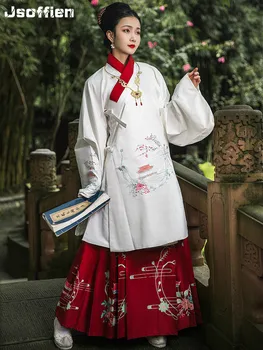 Kvinder Traditionel Kinesisk Hanfu Kostume Dame Ming-Dynastiet Pricess Klud Kvindelige Fase Cosplay Ydeevne Gamle Folkemusik Dans Slid