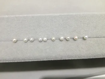 2-3MM Lille Pearl Stud Øreringe ferskvandsperle Øreringe af 925 Sterling Sølv, naturlige Gratis Fragt smykker til piger