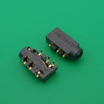 5pcs/masse Lyd Combo Jack Stik til Asus UX21A UX21E UX31A UX31E UX32A UX32V UX32VD UX31A2 osv hovedtelefonstik 6-pin