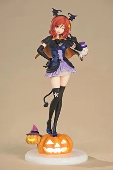 Maki Nishikino Græskar, Halloween 25cm Elsker Live Action Figur Legetøj Samling Julegave Med Max Pvc-Model Samling