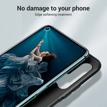 ESR Telefon Tilfældet For Huawei Honor 20/20 Pro Mat Sort 360 Beskyttelse Stød absorberes Behageligt Touch Sagen Tilbage Beskyttende Sag