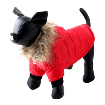 Varm Hund Tøj Lille Hund Coat Jakke Hvalp Tøj Til Chihuahua Yorkie Hund Vinter Tøj Jakke Kæledyr Produkt Forsyninger