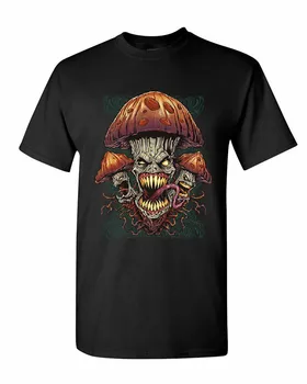 Onde Svampe T-Shirt Halloween Hallucinationer, Mareridt Og Uhyggelige Herre T-Shirt Engros T-Shirt