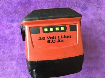 HILTI lithium batteri. HILTI36V 6.0 Ah lithium-batteri. Gælder for nye TE30-A36 elektrisk hammer. (Anvendte produkter)