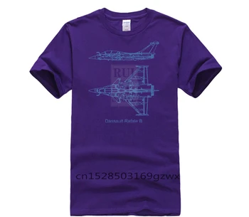 Mode 2019 tendens T-shirt i 2019, Mode i Høj Kvalitet Mærke Af Sjove Jet Fighter Dassault Rafale-Fly Tee t-shirt til mænd