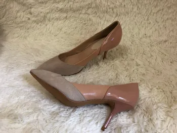 MAYA RED PINGDI 2018 Kvinder sexet pumper tynde høje hæle sko pegede top sko til kvinder casual eller fest pumper sko