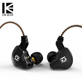 KBEAR KS2 Hybrid DD+BA I øret hovedtelefon Med 0.78 mm pin TFZ ørepropper Hifi-Sport, der Kører spil øreprop KBEAR KB06 KB04 TRI I3