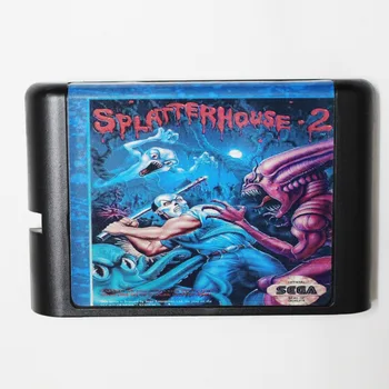 Splatterhouse 2 16 bit MD Game Card Til Sega Mega Drive Til Genesis