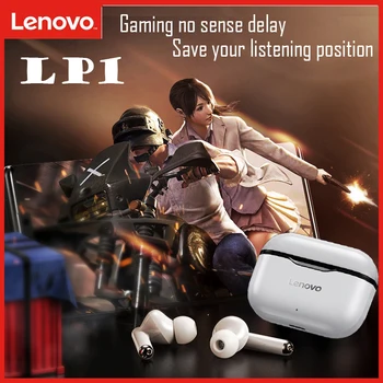 Lenovo LP1 ægte trådløse bluetooth-headset Gaming headset low-latency gaming jævnere