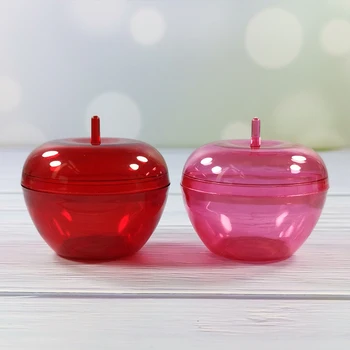 20pcs Plast Apple Beholdere Toy Chokolade/Slik Kasse Bryllup Favoriserer Container Lille Boxs For Slik, Fødselsdag, Gave Favors