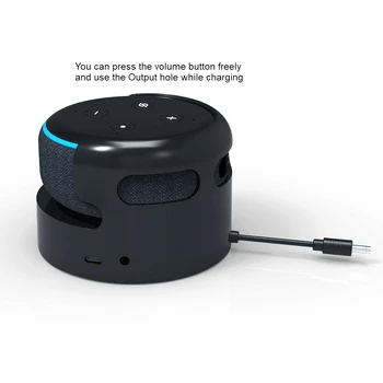 Batteri Base for Echo Dot 3rd Batteri Alexa Højttaler batteriet Holder Mount Oplader Til Echo Dot 3 16 timer spilletid