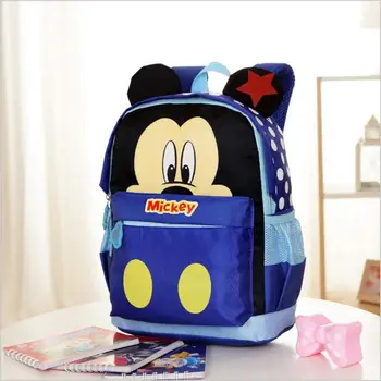 Engros Børn taske Børnehave Børn Tegnefilm Mickey skoletasker Minnie Rygsæk Vandtæt Schoolbags Skoletaske