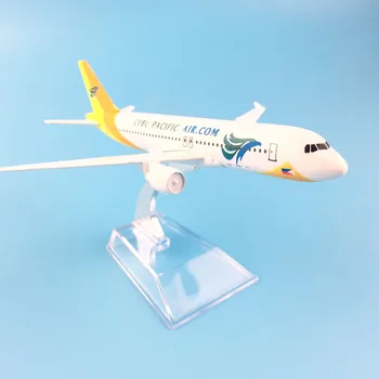 JASON TUTU 16cm Fly modelfly Model Cebu Pacific Air Airbus A320-Fly Model Trykstøbt Metal Fly 1:400 Fly Toy