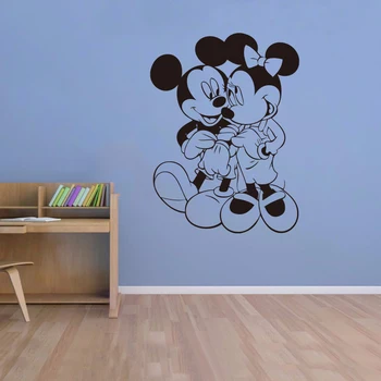 Disney Mickey & Minnie Mouse Kids Baby Wall Stickers Til Børneværelset Soveværelse Tilbehør Til Boligindretning