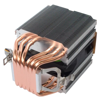 6 heatpipes CPU Køler radiatoren Køling 3PIN 4PIN RGB 1/2/3 Fan For Intel 1150 1155 1156 1366 2011 X79 X99 Bundkort AM2/AM3